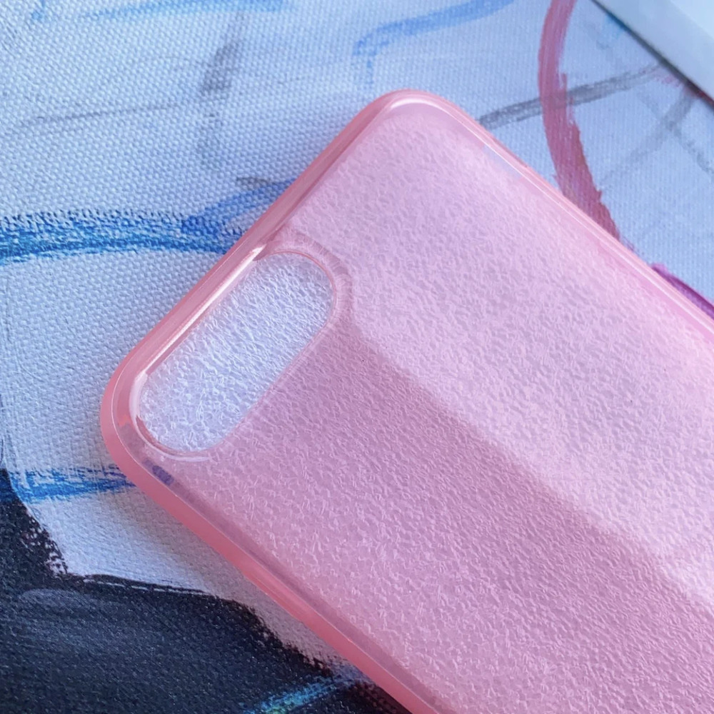 iPhone 7/8 Case Clear Pink Cover NEW - Picture 3 of 6